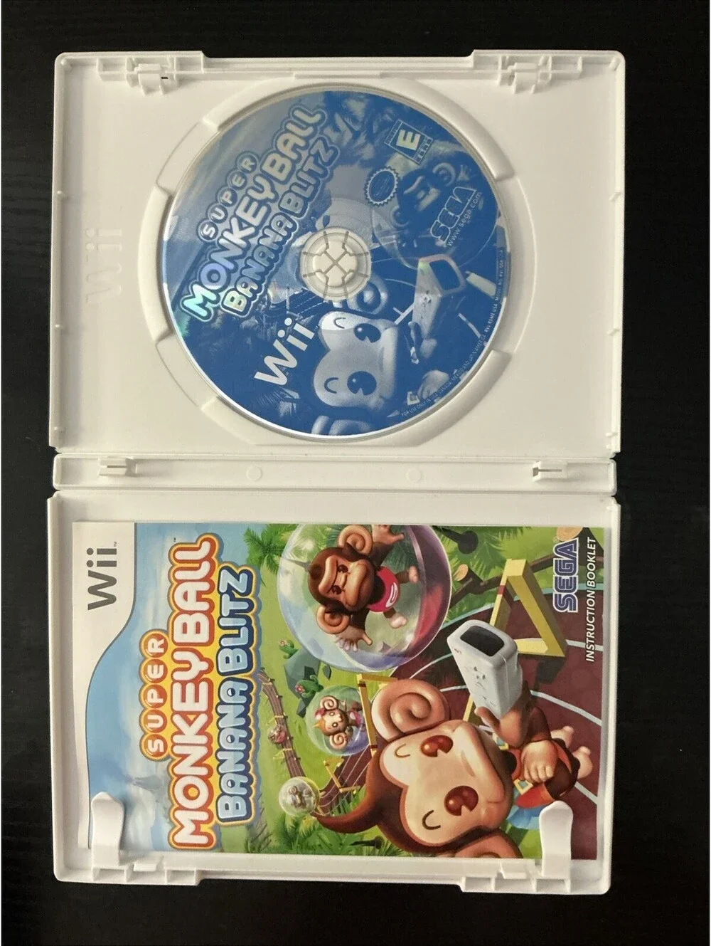 Super Monkey Ball: Banana Blitz - Nintendo Wii - CIB - Tested